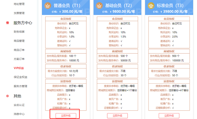 升级VIP会员