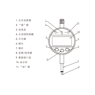 数字蓝牙腐蚀凹坑深度仪 数字蓝牙腐蚀凹坑深度仪