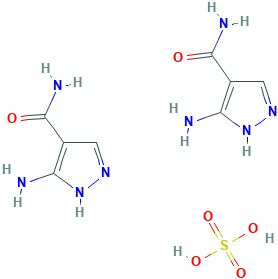 3-氨基-4-甲酰胺基吡唑半硫酸盐 3-amino-4-pyrazolecarboxamide hemisulfate
