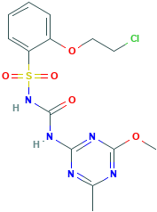 醚苯磺隆 Triasulfuron