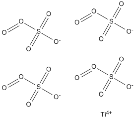 硫酸氧钛-硫酸 水合物 Titanium oxysulfate - sulfuric acid hydrate