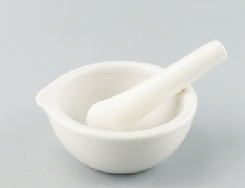 陶瓷研钵（带研棒）